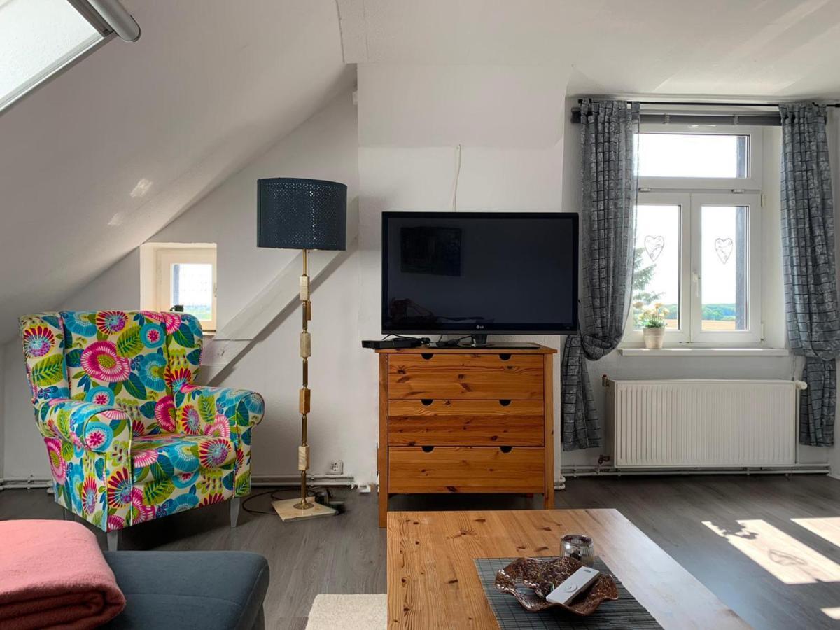 Vierseitenhof Hasenfelde - Ferienwohnung Feldblick Steinhofel Eksteriør billede