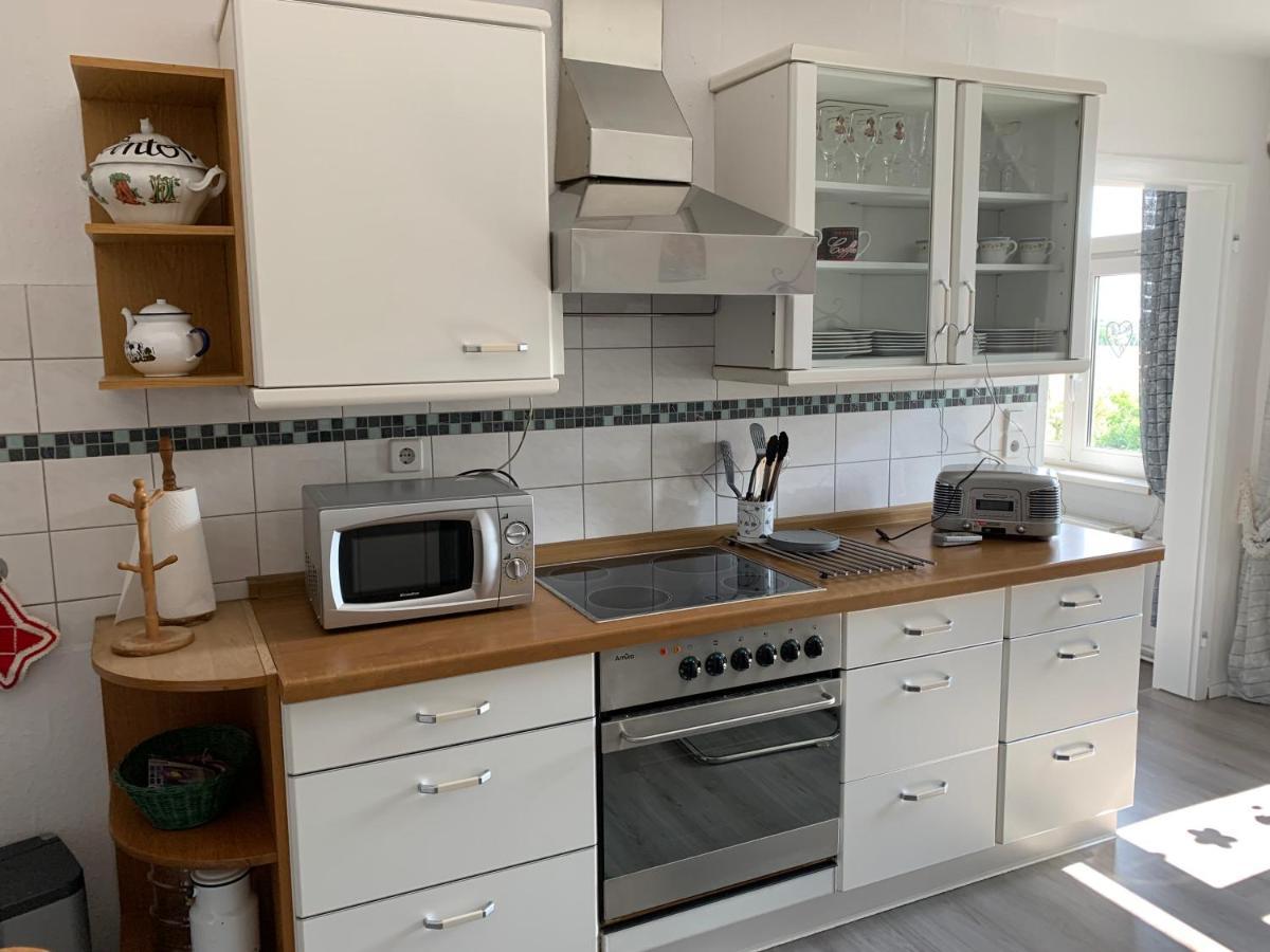 Vierseitenhof Hasenfelde - Ferienwohnung Feldblick Steinhofel Eksteriør billede